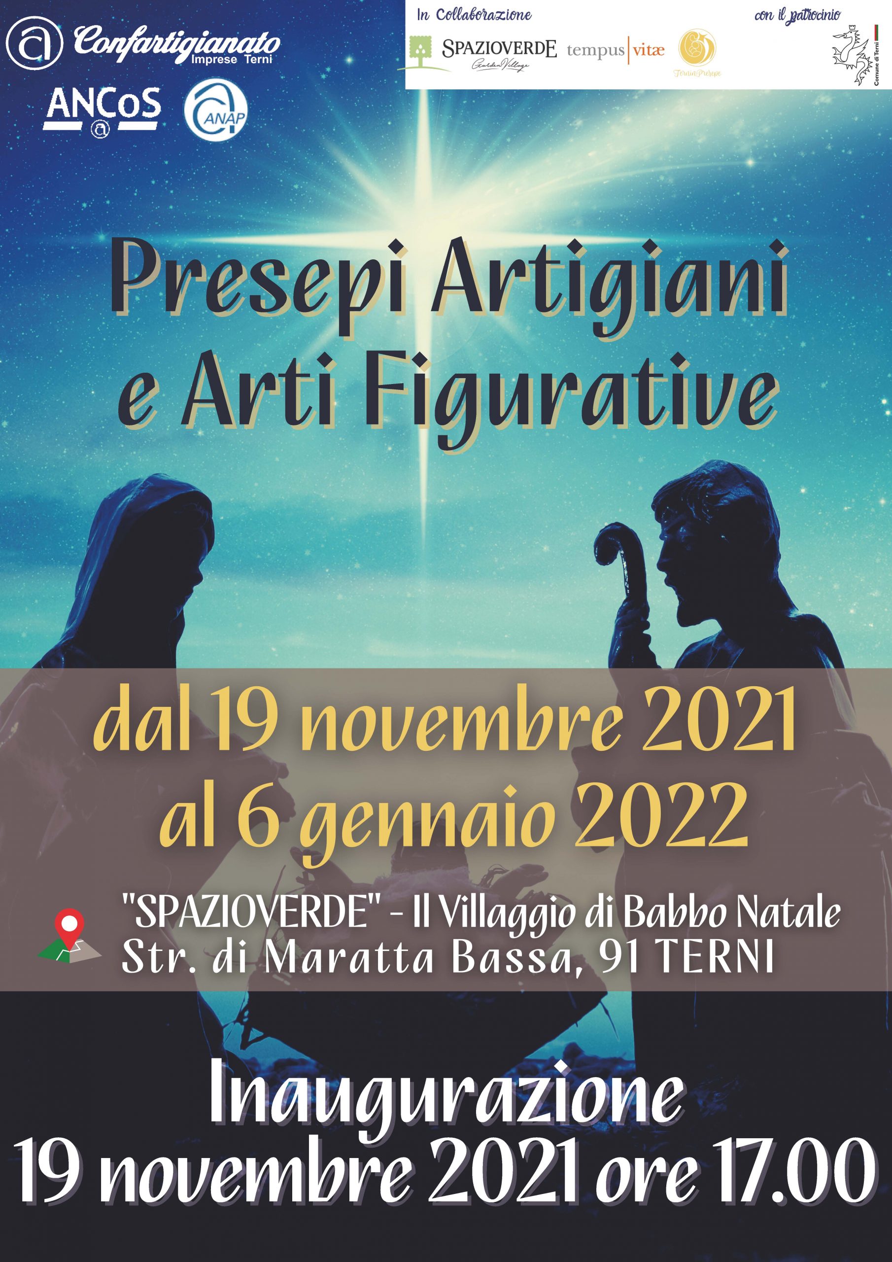 Al momento stai visualizzando Presepi Artigiani e Arti Figurative