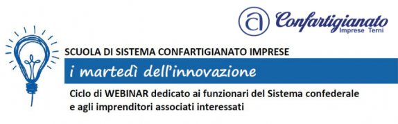 MARTEDI’ DELL’INNOVAZIONE – 5 INCONTRI dedicati al programma governativo “Transizione 4.0”