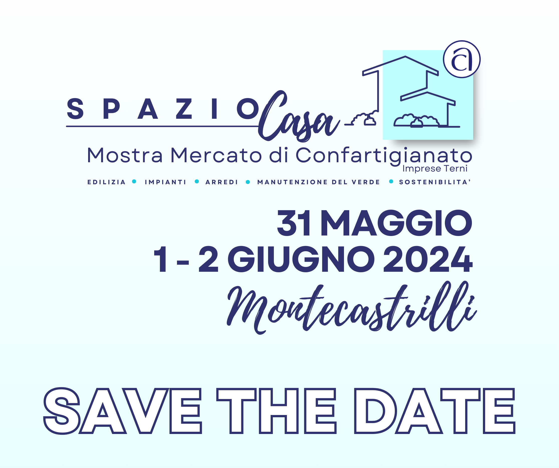 Al momento stai visualizzando <strong>“SPAZIO CASA” PRIMA EDIZIONE – L’EVENTO ORGANIZZATO DA CONFARTIGIANATO PENSATO PER FAR INCONTRARE LA FILIERA DELLA CASA CON IL PUBBLICO E APPROFONDIRE PROSPETTIVE E INNOVAZIONI DEL SETTORE DELL’EDILIZIA NEL NOSTRO TERRITORIO</strong>