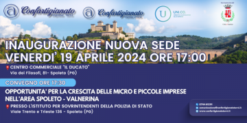 INAUGURAZIONE NUOVA SEDE DI SPOLETO