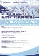 Scelte Finanziarie e Rapporti con le banche 27 Giugno 2024 ore 17.00