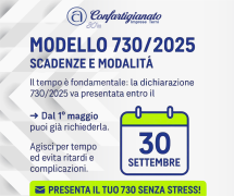 MODELLO 730/2025 – NON ASPETTARE L’ULTIMO MOMENTO!