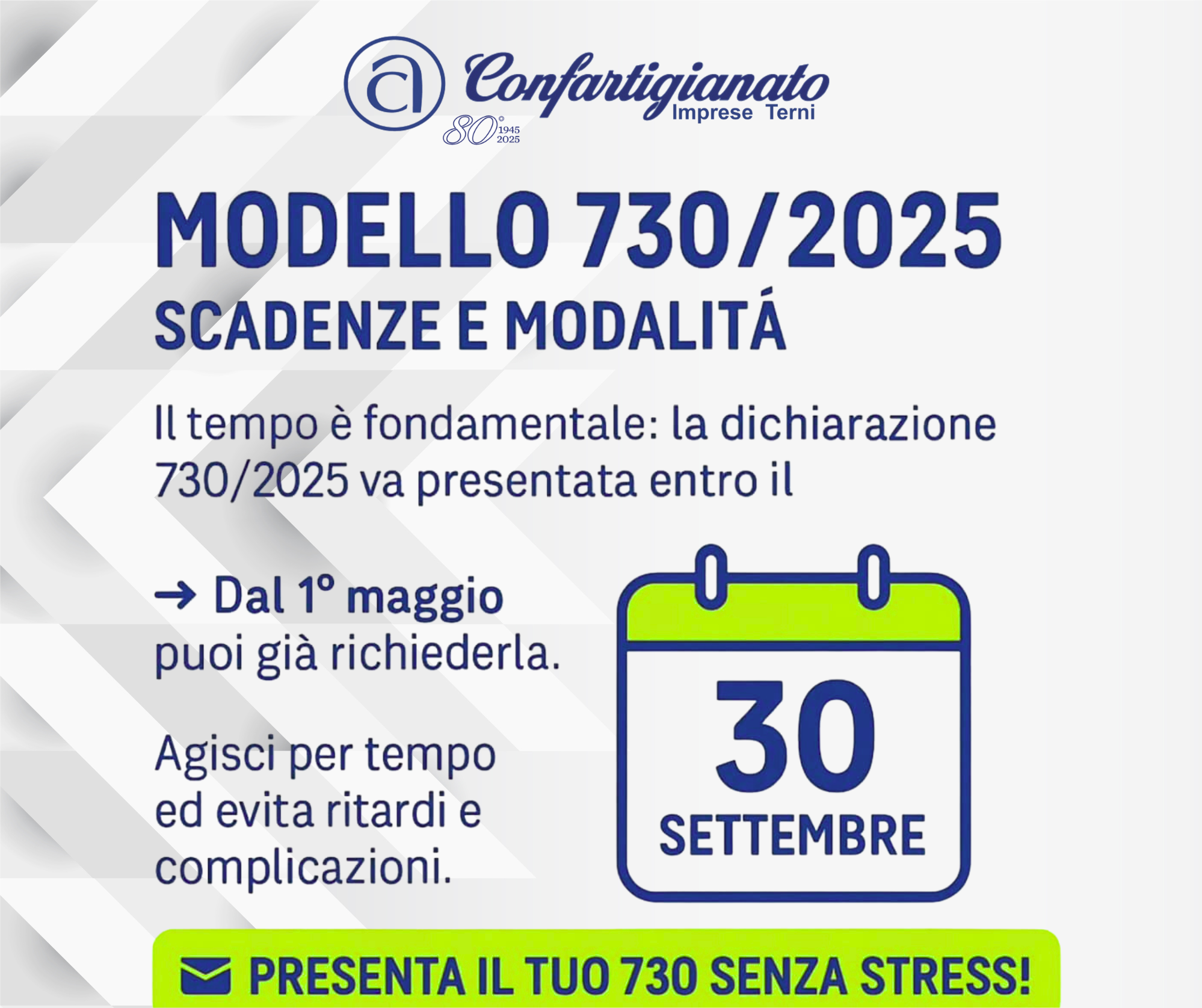 Al momento stai visualizzando MODELLO 730/2025 – NON ASPETTARE L’ULTIMO MOMENTO!