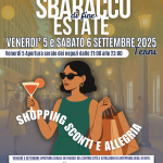 SBARACCO DI FINE ESTATE IN COLLABORAZIONE CON TERNI COMICS E COMUNE DI TERNI – NOTTE DELLO SPORT – 5 E 6 SETTEMBRE DUE GIORNI DI ANIMAZIONE COORDINATA DEL CENTRO CITTA’