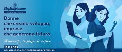 Italia 1° in Ue per imprese femminili: 1,5 milioni