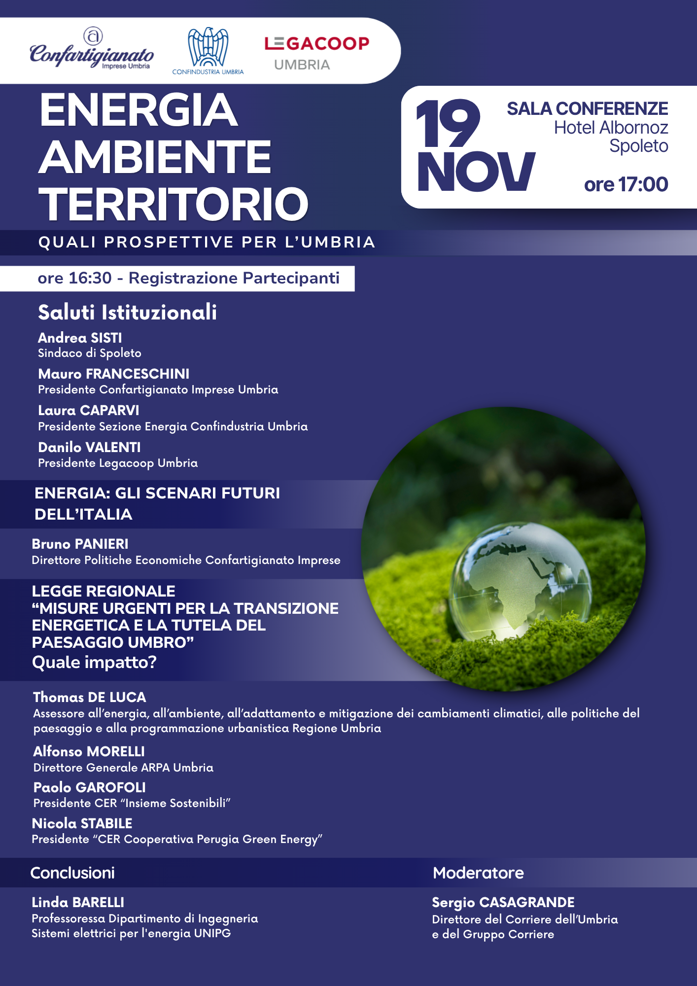 Al momento stai visualizzando ENERGIA, AMBIENTE, TERRITORIO: QUALI PROSPETTIVE PER L’UMBRIA