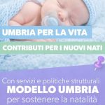 Contributi per i nuovi nati: al via il bando “Umbria per la Vita”