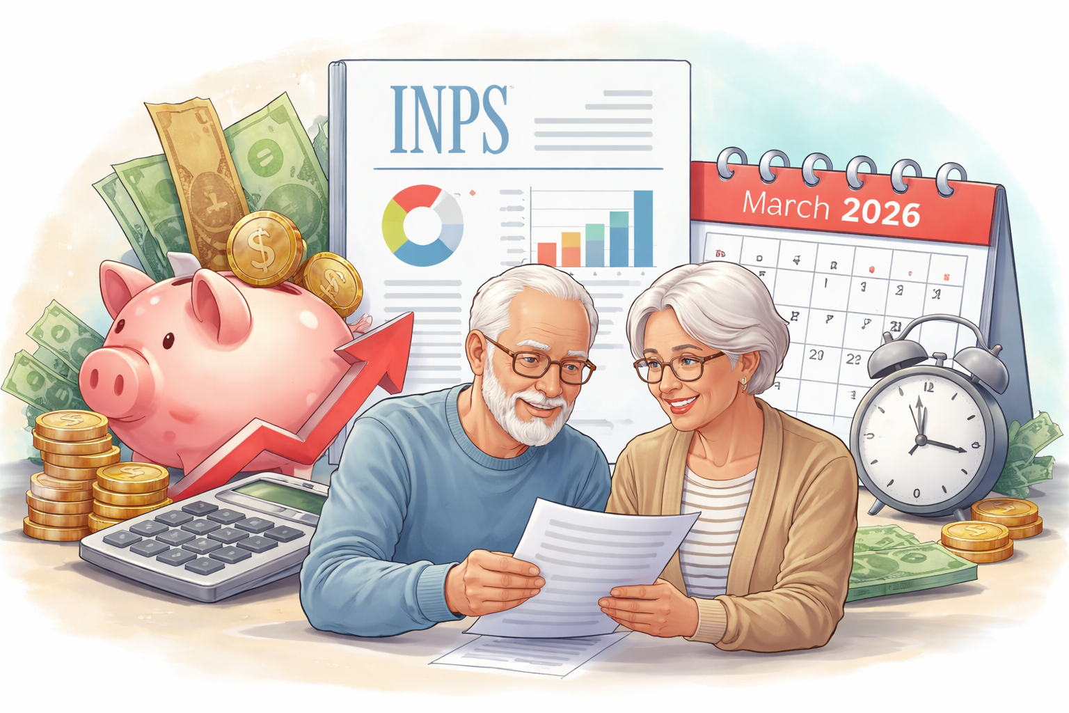 Al momento stai visualizzando Pensioni: da marzo 2026 nuove aliquote IRPEF e aumento delle maggiorazioni sociali