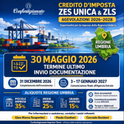 Credito d’imposta ZES Unica e ZLS: prorogate le agevolazioni per gli investimenti 2026-2028