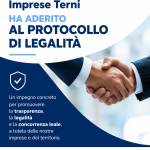 Confartigianato Imprese Terni aderisce al Protocollo di Legalità