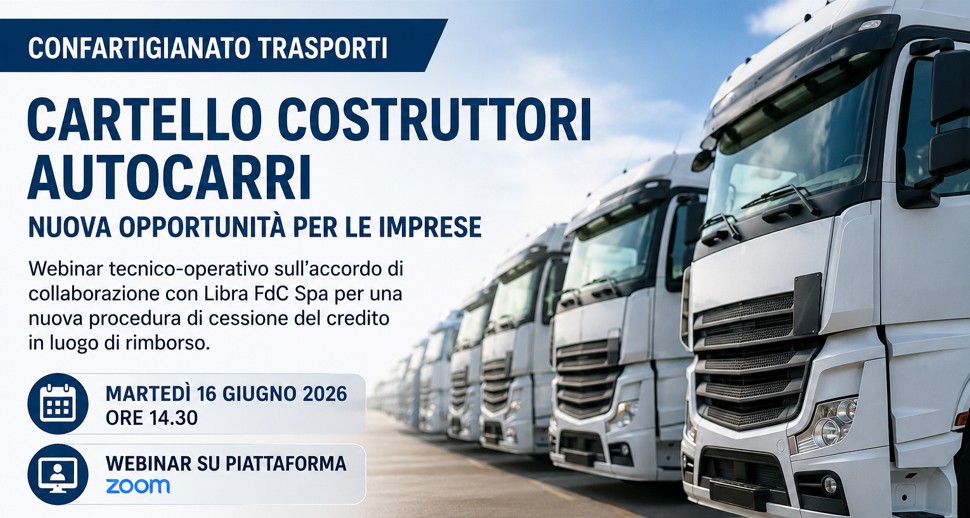 Al momento stai visualizzando Cartello dei costruttori di autocarri: nuova opportunità per le imprese di autotrasporto