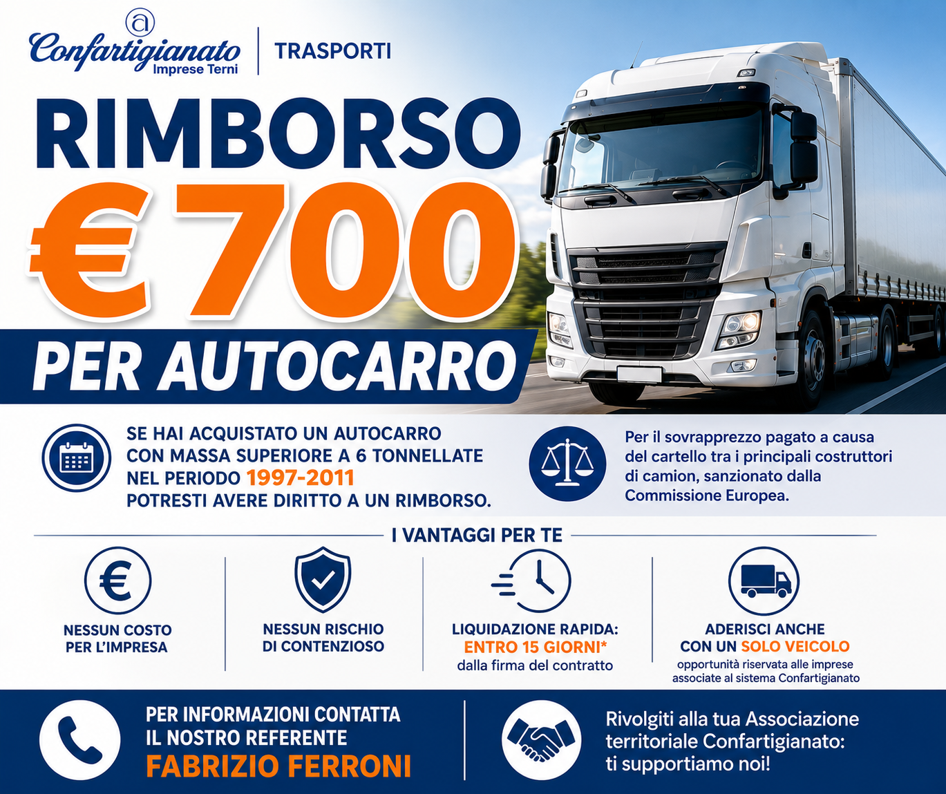 Al momento stai visualizzando Cartello dei costruttori di autocarri: opportunità di rimborso per le imprese