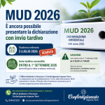 MUD 2026: è ancora possibile presentare la dichiarazione con invio tardivo entro il 1° settembre